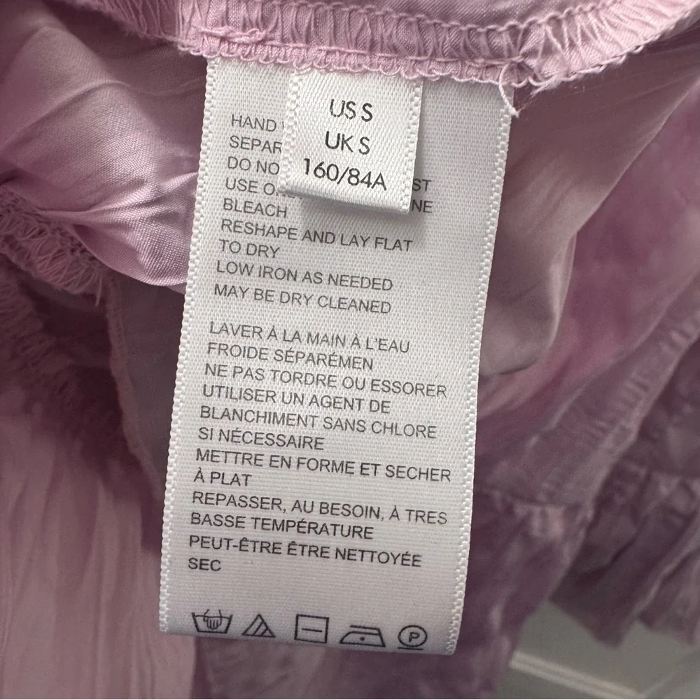 Urban Outfitters Lavender Tiered Mini Sundress